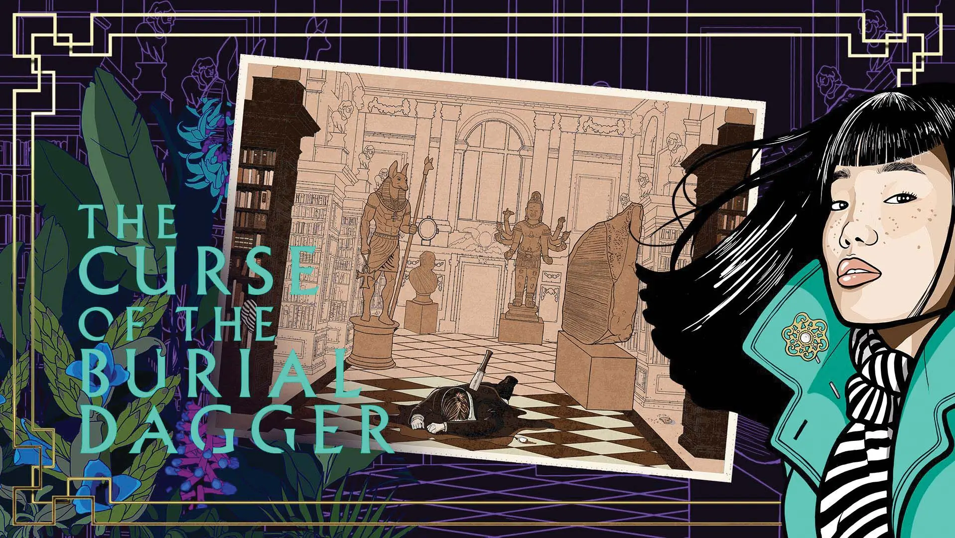 A mansion near Dundee, 1923. Susie Sato finds herself investigating a murder when her great-uncle and host Lord Hamilton is found dead in his private museum, an ancient Egyptian burial dagger protruding from his back.