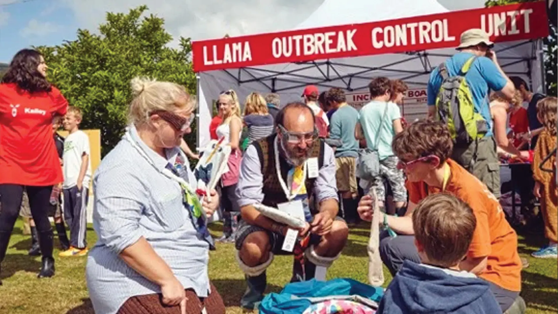 Llama Outbreak! was a game in which players learned about the spread of infectious disease, lateral flow tests and mobile testing. Back when that was a fun idea, rather than a reality we lived for 3 years.