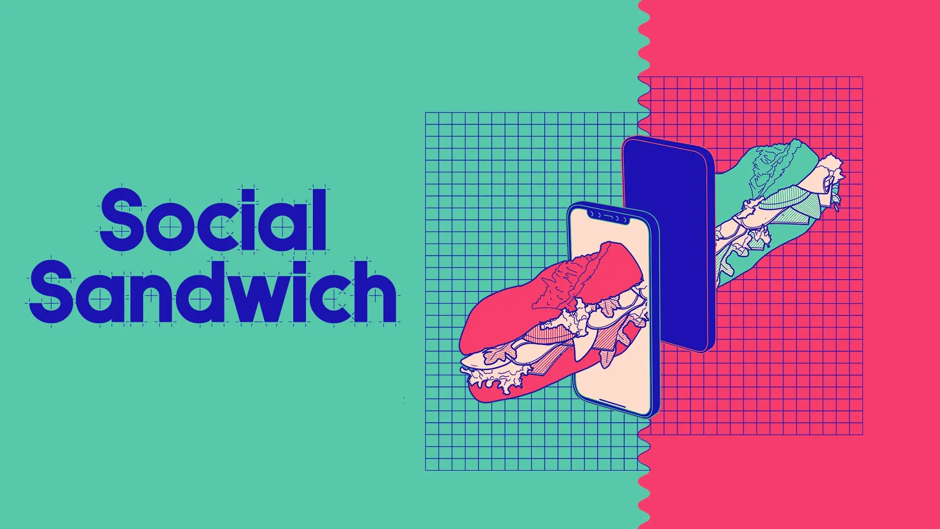 Social Sandwich is a project about online encounters with strangers - and the potential for connection rather than conflict. Instead of doom-scrolling during your lunchbreak, talk to someone in another country, see the world from their perspective, and make sense of the world together.